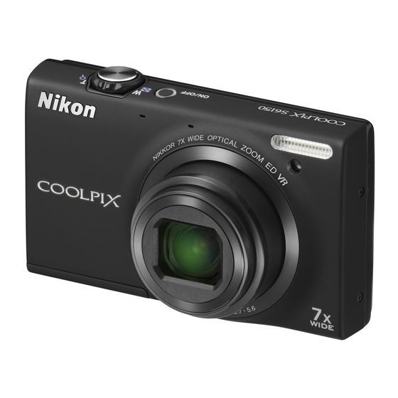 Nikon COOLPIX S6150 User Manual