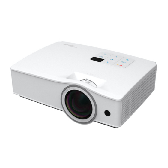 Optoma ZW210ST Serivce Manual