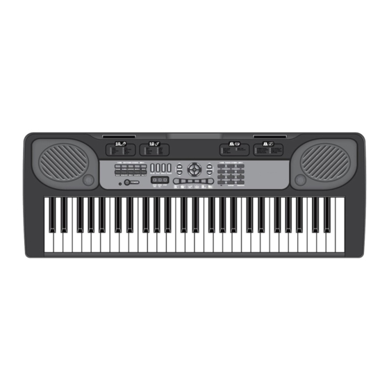 Funkey 54 MC Keyboard with Microphone Manuals