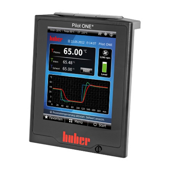 Huber Pilot One Manual