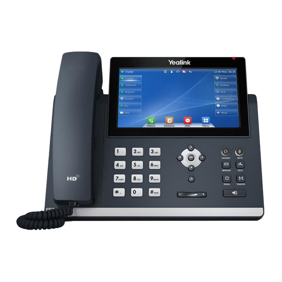 Yealink T4 Series How To Configure