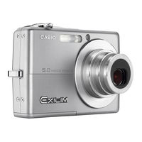Casio EX-Z500DBA - EXILIM ZOOM Digital Camera User Manual