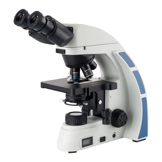 OPTO-EDU A12.0911 Microscope Trinocular Manuals