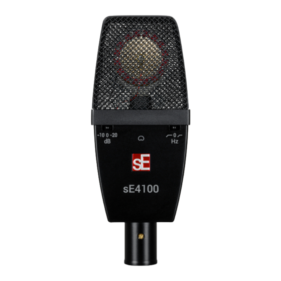 SE Electronics sE4400 User Manual