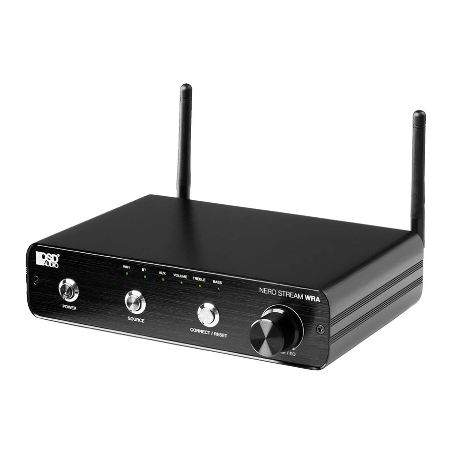 OSD Nero Stream WRA - Wireless Amplifier Manual