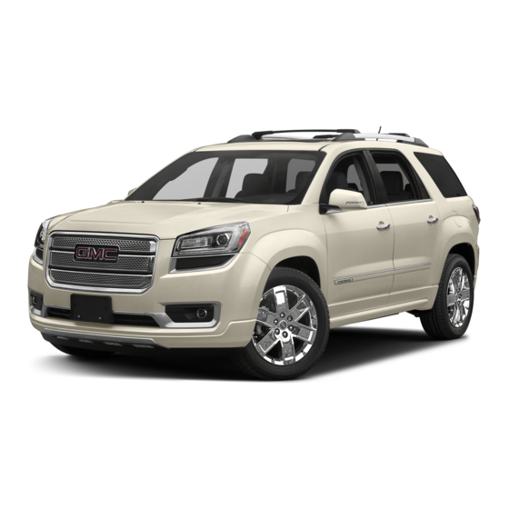 GMC 2014 Acadia Owner's Manual