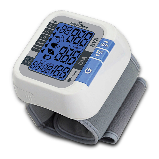 Easy at Home EBP-017 User Manual