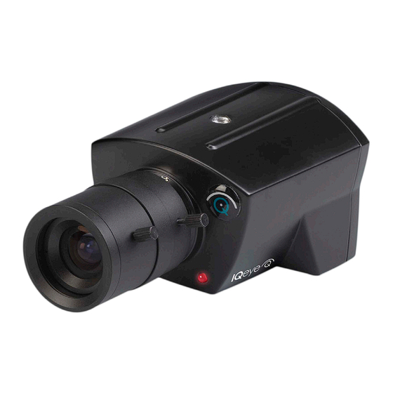 Iqinvision IQeye 3 SeriesIQ030S Quick Install Manual