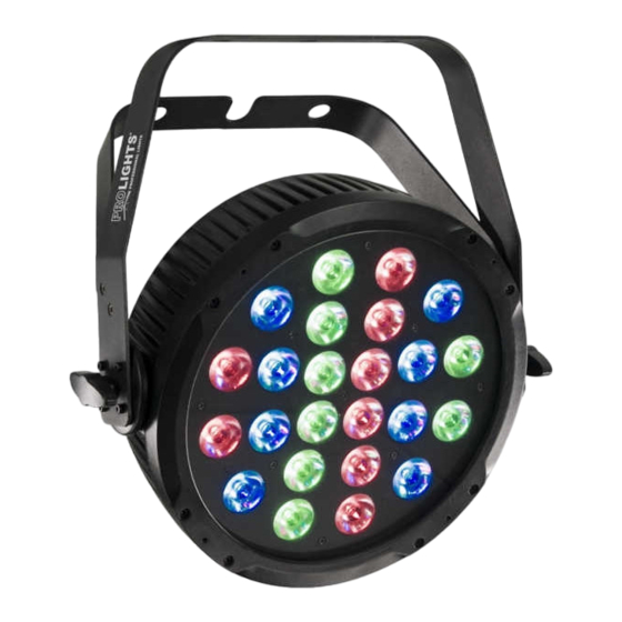 ProLights SUNPIX24TRI LED PAR light Manuals