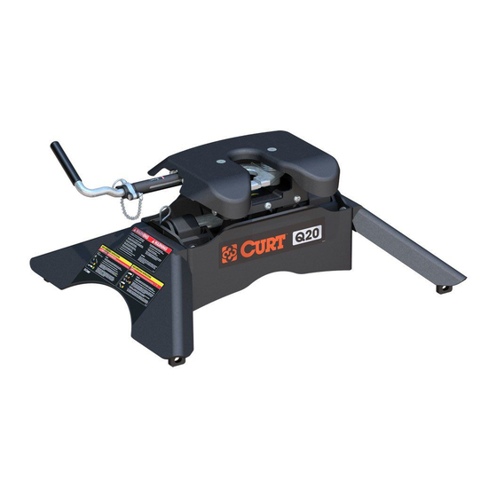 curt Q20 Installation Instructions And Operators Manual