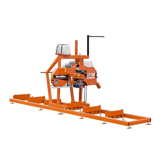 Wood-mizer LT15 G13 Safety, Setup, Operation & Maintenance Manual