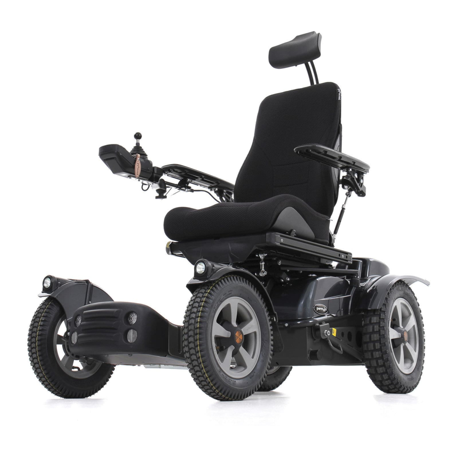 Permobil X850 Corpus 3G User Manual