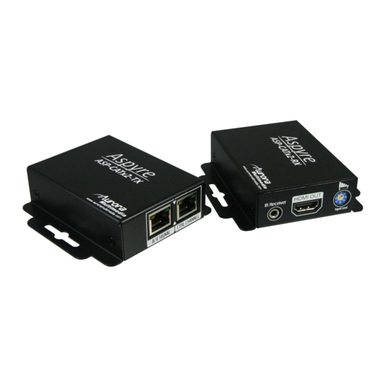 Aurora Multimedia ASP-CATx2 Manuals