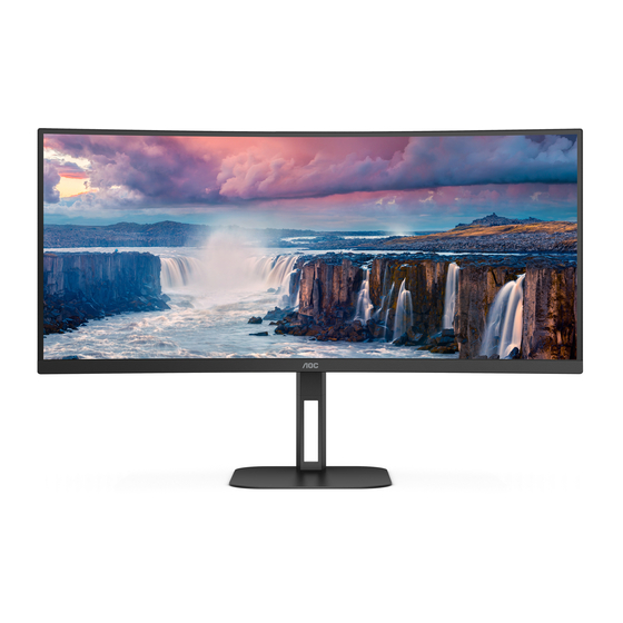 AOC CU34V5C/BK User Manual