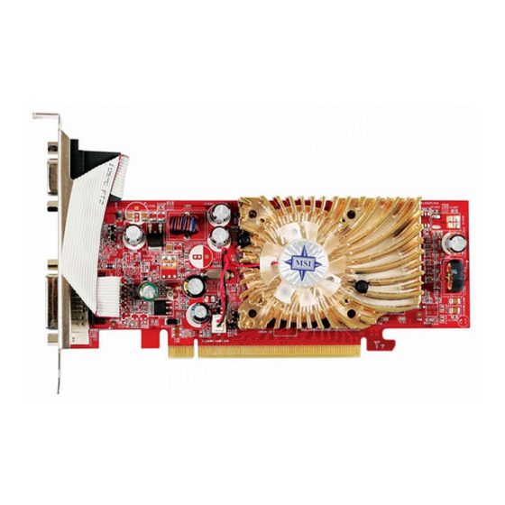 MSI NX7300GS-TD128E Quick Installation Manual