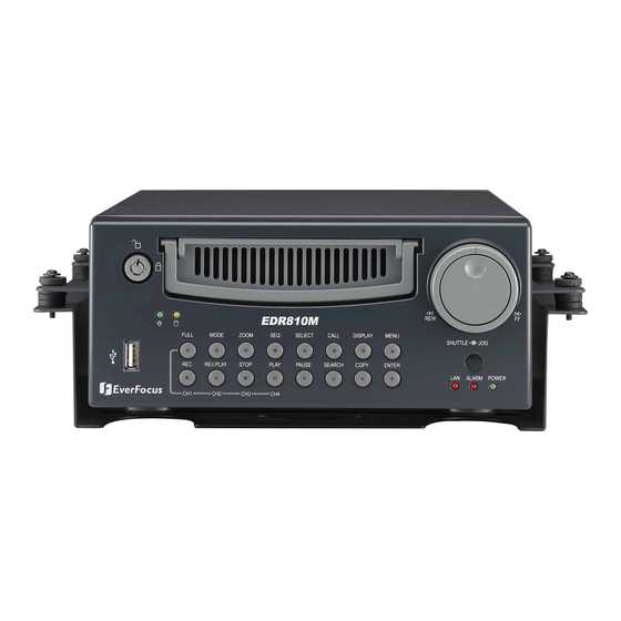 EverFocus EDR810H Instruction Manual