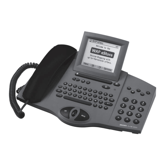 ASCOM Eurit 4000 Operating Instructions Manual