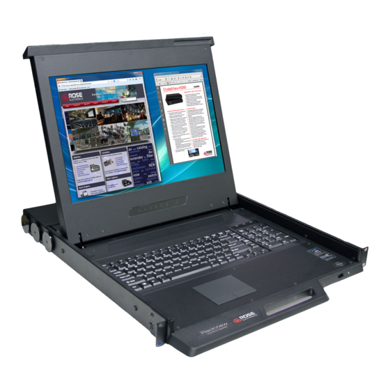 Rose electronics Rackview 17” Installation And Operation Manual