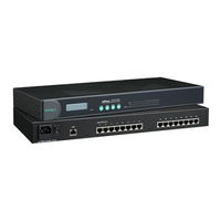 Moxa Technologies NPort 5610 Configuration Manual
