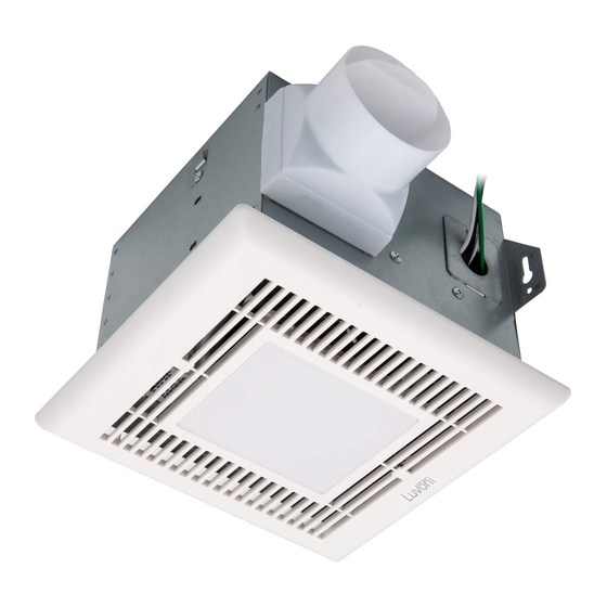 Maxxima Luvoni MEW-VF270L Exhaust Fan Manuals