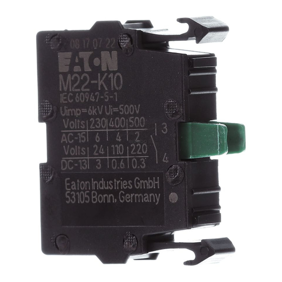Eaton LZME-A LN1 Series Installation Instructions