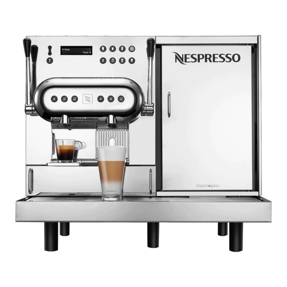 Nespresso thermoplan AGUILA 220 Manuals