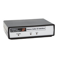 CallerID Whozz Calling Deluxe 2 Installation Manual