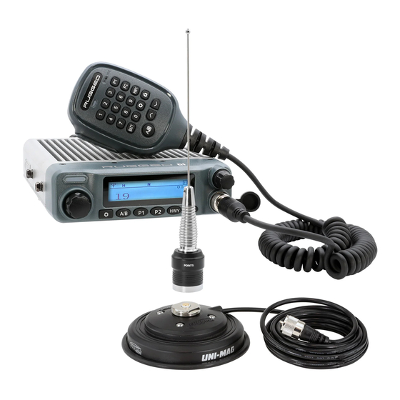 Rugged Radios ADVENTURE Series User Manual