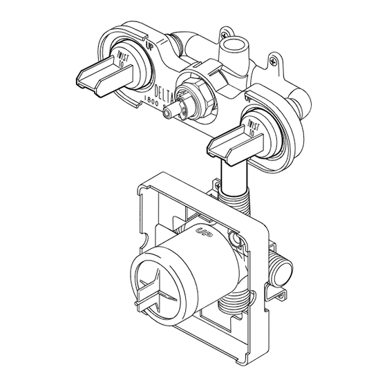 Delta R18224 Series Installation Instructions And Parts List