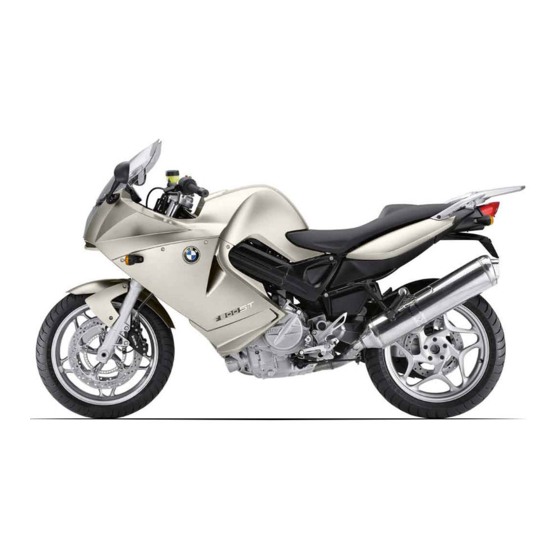 BMW F 800 ST Rider's Manual