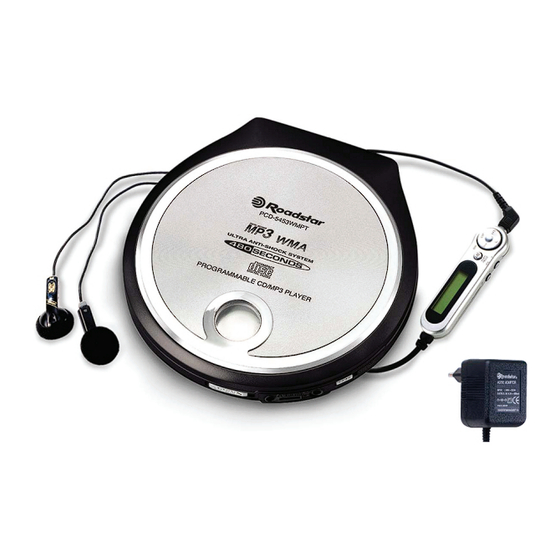 Roadstar PCD-5453WMPT Service Manual