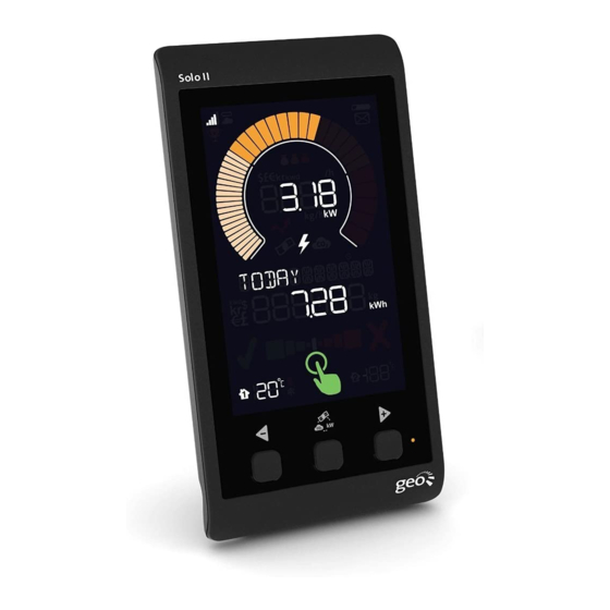 Geo Solo II PV Quick Start Manual