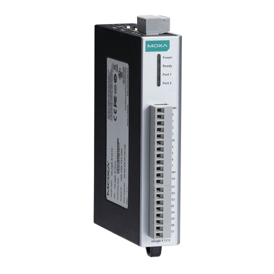 Moxa Technologies ioLogik E1211 User Manual
