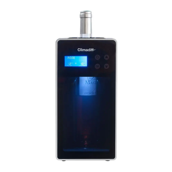 Climadiff VINICAVE Use Instructions