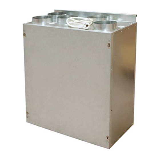 SystemAir Villavent VR-300 TK/B/3 User And Maintenance Instructions