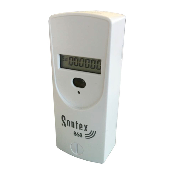 Sontex 565 Manual