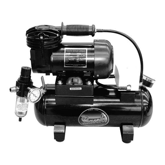 paasche D3000 Instructions And Parts List
