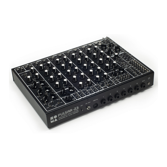 SOMA Pulsar 23 User Manual