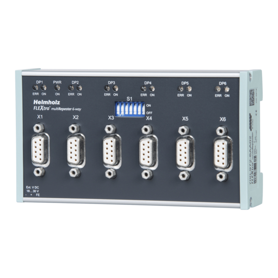 Helmholz FLEXtra multiRepeater Brief Instruction