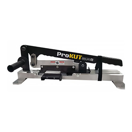 Siding Tools Industries ProKUT BELLARA User Manual