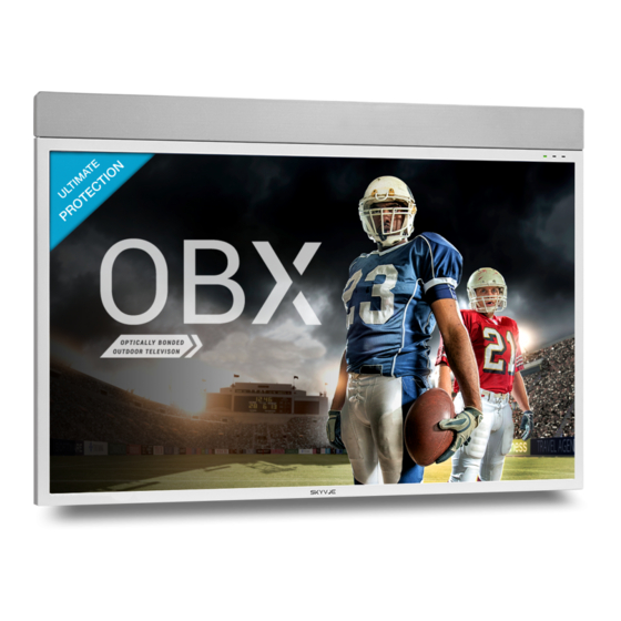 Skyvue OBX Series Owner's Manual