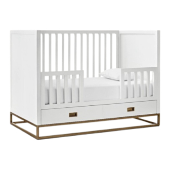 RH Baby&child AVALON STORAGE TODDLER BED Assembly Instructions