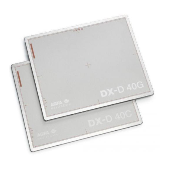 AGFA DX-D 40C Manuals