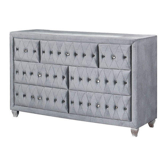 Furniture of America CM7150D Assembly Instructions