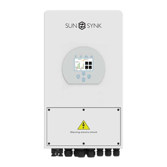 SunSynk -3.6K-SG01LP1 User Manual