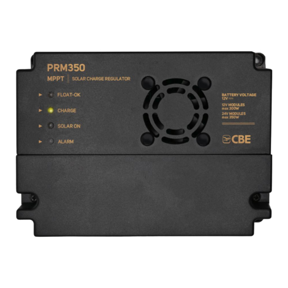 CBE PRM350 User Manual