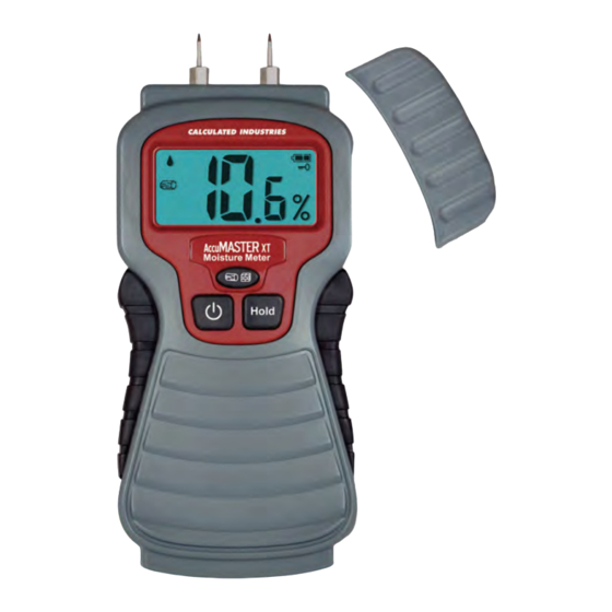 Calculated Industries AccuMaster XT 7440 User Manual