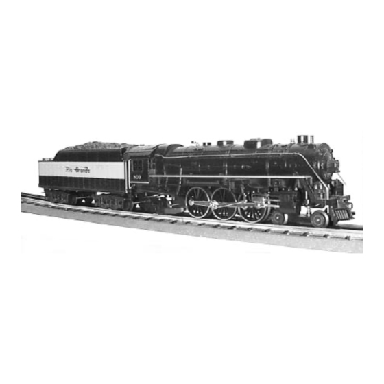 Rail King DRG 4-6-2 STEAMER Operating Instructions Manual