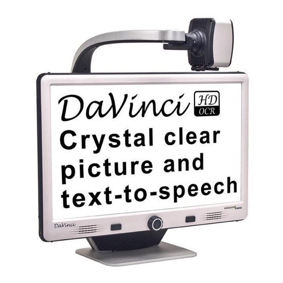 ENHANCED VISION DaVinci Manuals