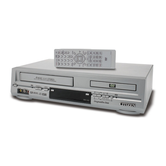 Citizen JDVD3825PB Manuals